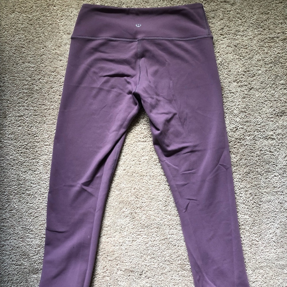 Lululemon leggings (reversible)